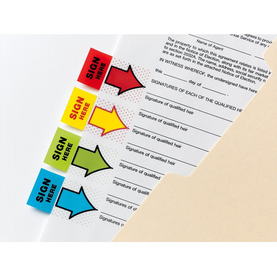 Post-it&reg; Message Flag Value Pack - Alternate-Image5