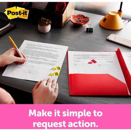 Post-it&reg; Message Flag Value Pack - Alternate-Image2