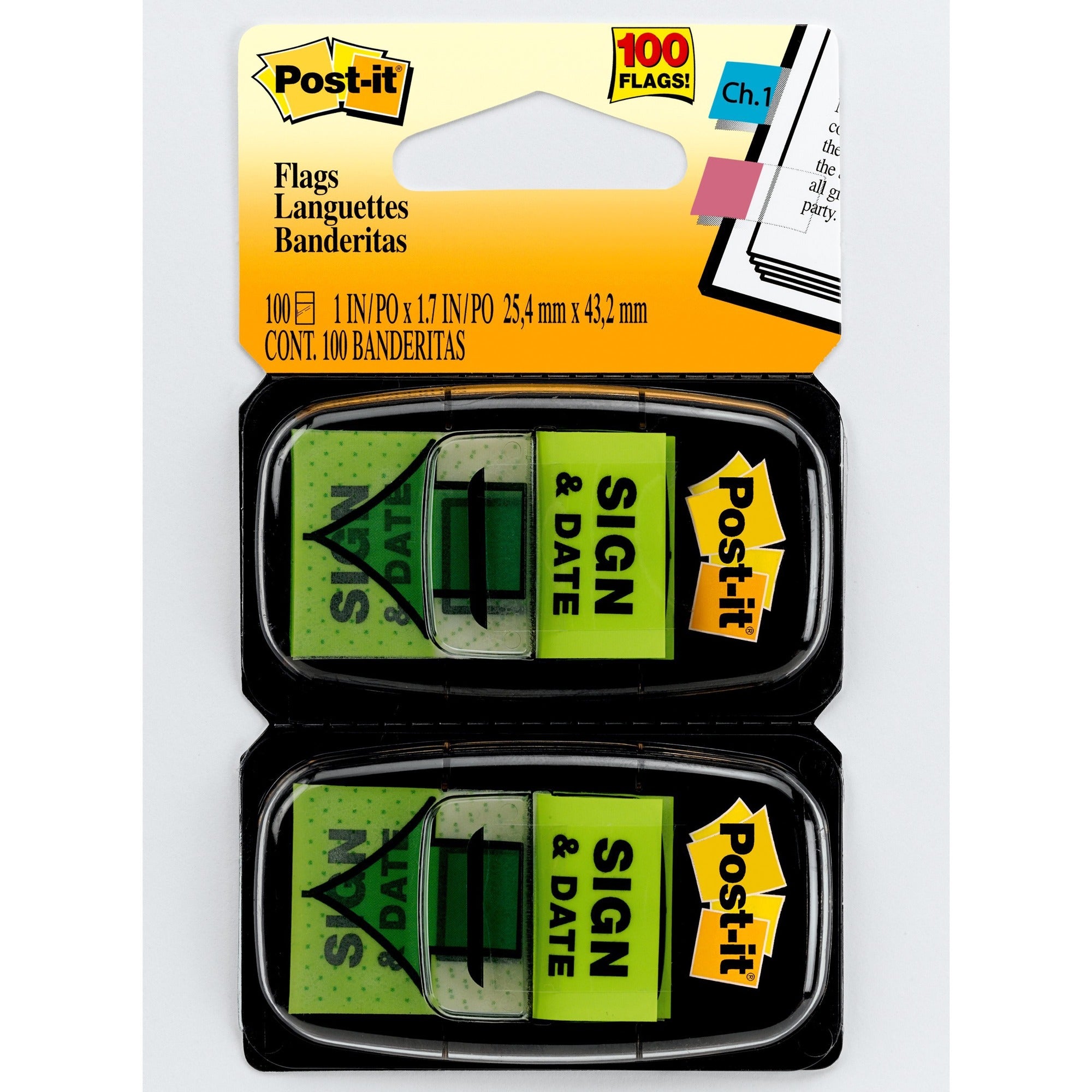 Post-it&reg; Message Flags - 2000