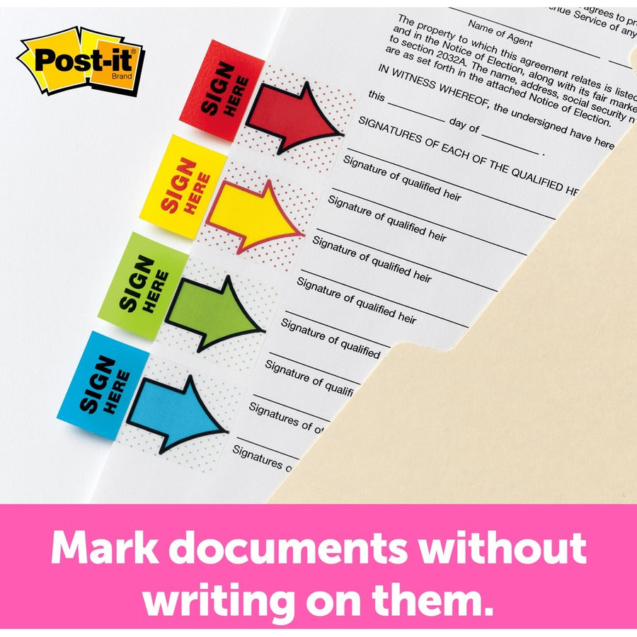 Post-it&reg; Message Flags - Alternate-Image2