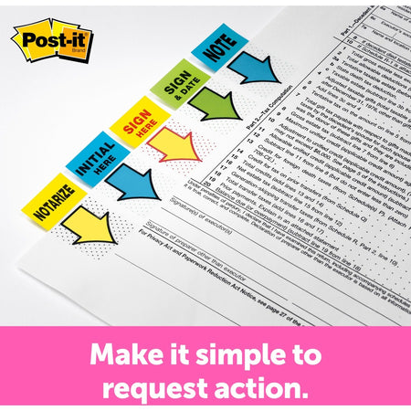 Post-it&reg; Message Flags - Alternate-Image2