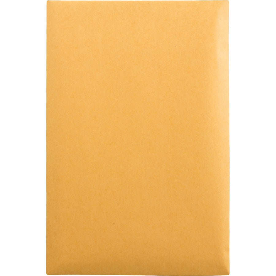 Quality Park 6 x 9 Catalog Mailing Envelopes with Redi-Strip® Self-Seal Closure - Catalog - 6" Width x 9" Length - 28 lb - Peel & Seal - Kraft - 100 / Box