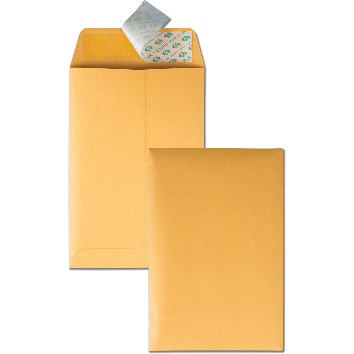 Quality Park 6 x 9 Catalog Mailing Envelopes with Redi-Strip® Self-Seal Closure - Catalog - 6" Width x 9" Length - 28 lb - Peel & Seal - Kraft - 100 / Box