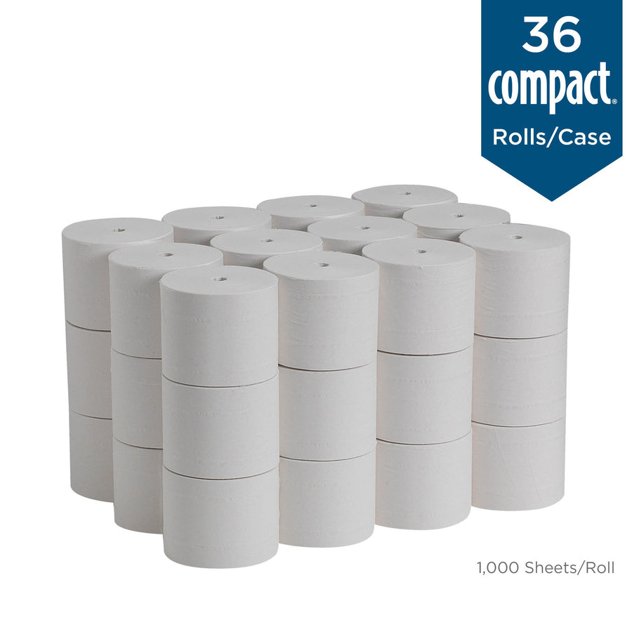 Compact Coreless Recycled Toilet Paper - Alternate-Image2