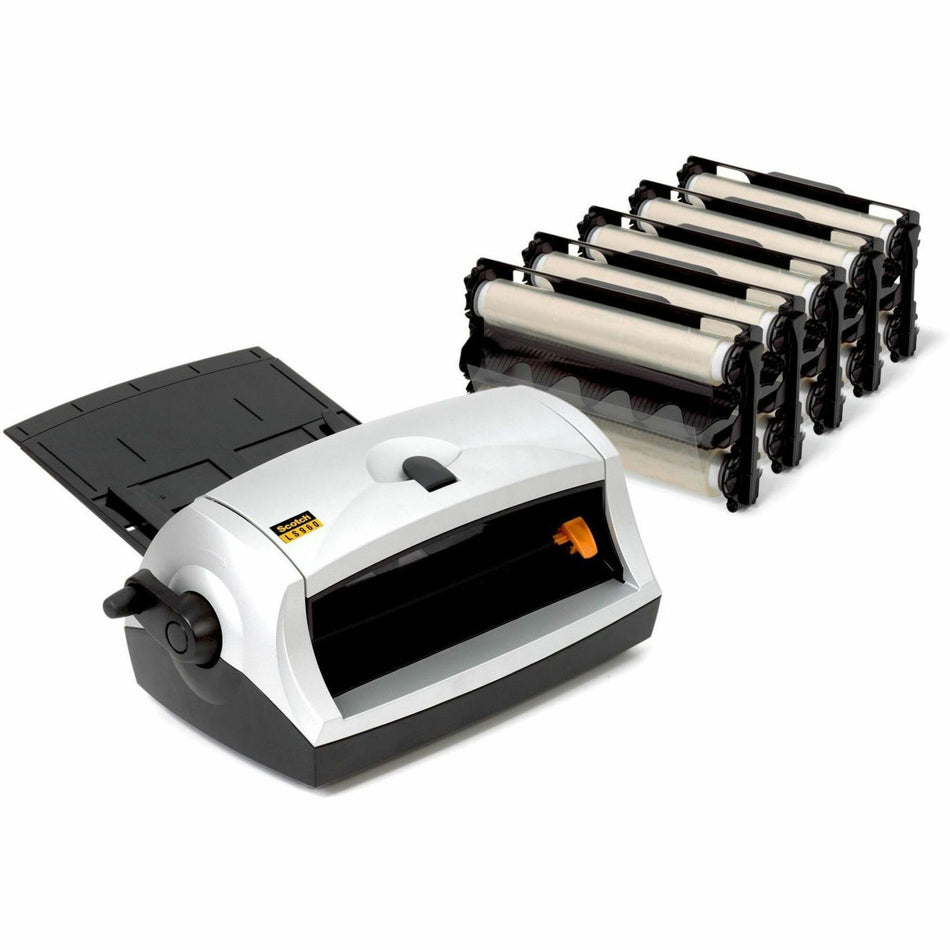 Scotch Heat-free Laminator Value Pack - 8.50" Lamination Width - 0.10" Lamination Thickness - 6.5" Height x 14.3" Width x 8" Depth