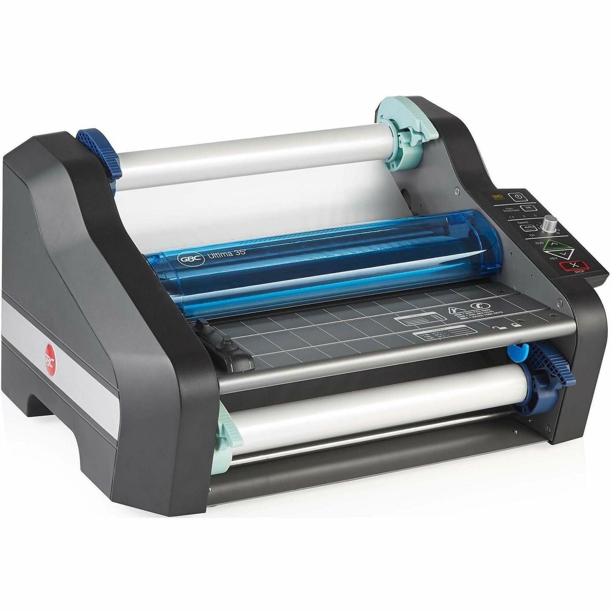 GBC Ultima 35 EZload Thermal Roll Laminator - Roll - 12" Lamination Width - 5 mil Lamination Thickness - 11.1" Height x 18.1" Width