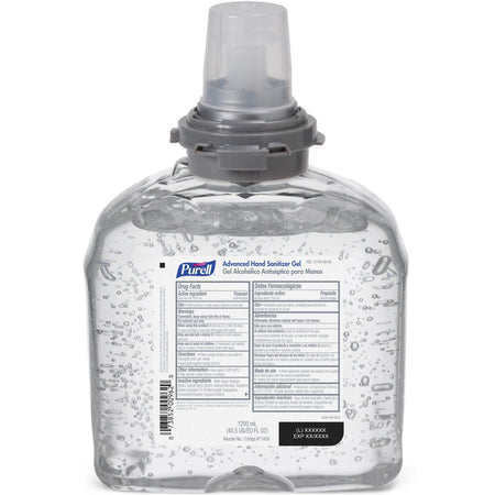 PURELL® Hand Sanitizer Gel Refill - 1.27 quart - Kill Germs - Hand, Skin - Moisturizing - Clear - 1 Each