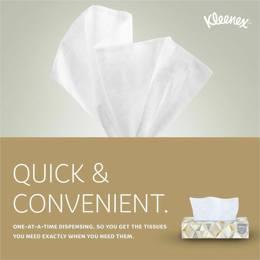 Kleenex Professional Facial Tissue for Business - Flat Box - Alternate-Image5