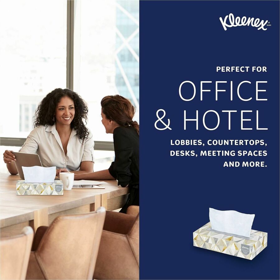 Kleenex Professional Facial Tissue for Business - Flat Box - Alternate-Image6