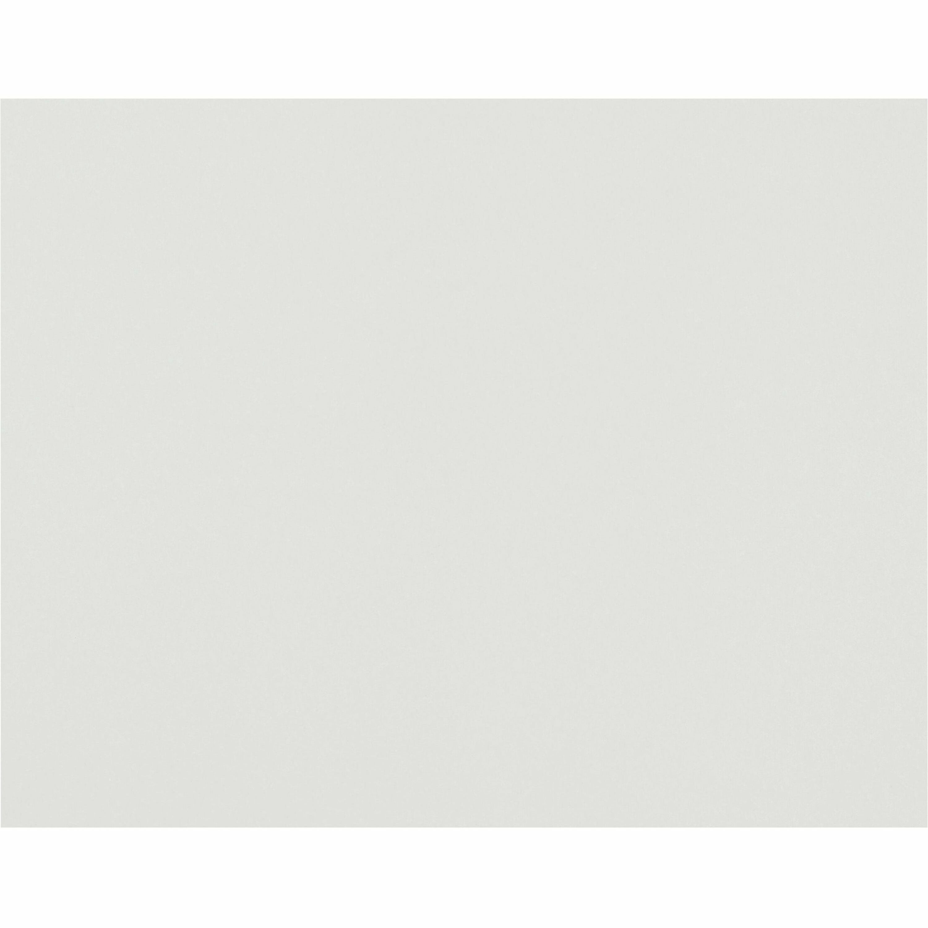 Pacon Railroad Board - Art, Mat, Mounting, Block Printing, Painting, Stenciling, Poster - 22" Height x 28" Width - White - 50 / Carton