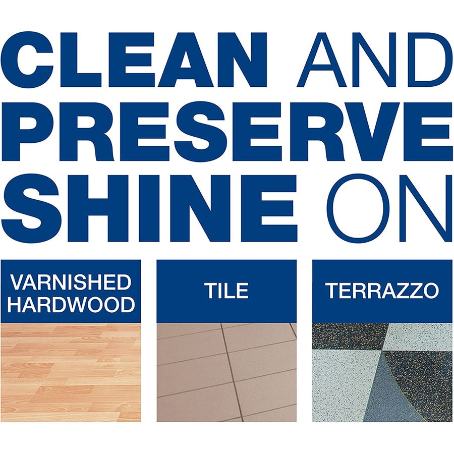 Mr. Clean Professional Finished Floor Cleaner - For Tile - Liquid - 128 fl oz (4 quart) - Residue-free - Yellow - 1 Each