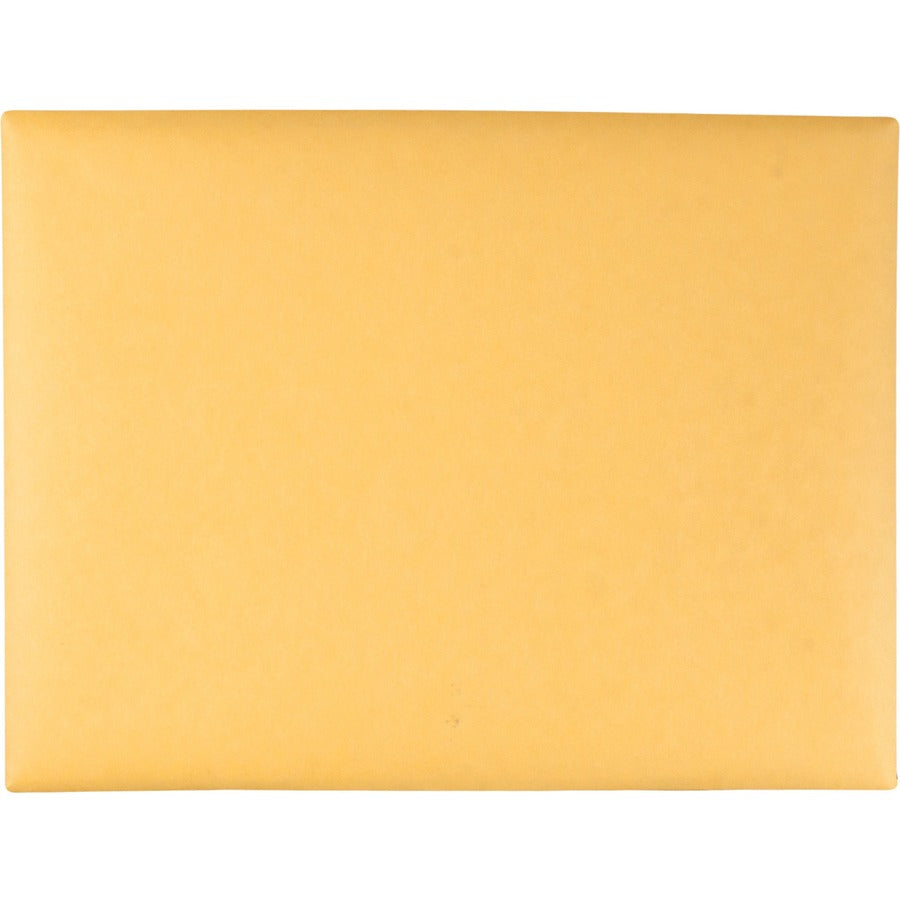 Quality Park 9 x 12 Clasp Envelopes with Deeply Gummed Flaps - Clasp - #90 - 9" Width x 12" Length - 28 lb - Clasp - Kraft - Kraft - 100 / Box