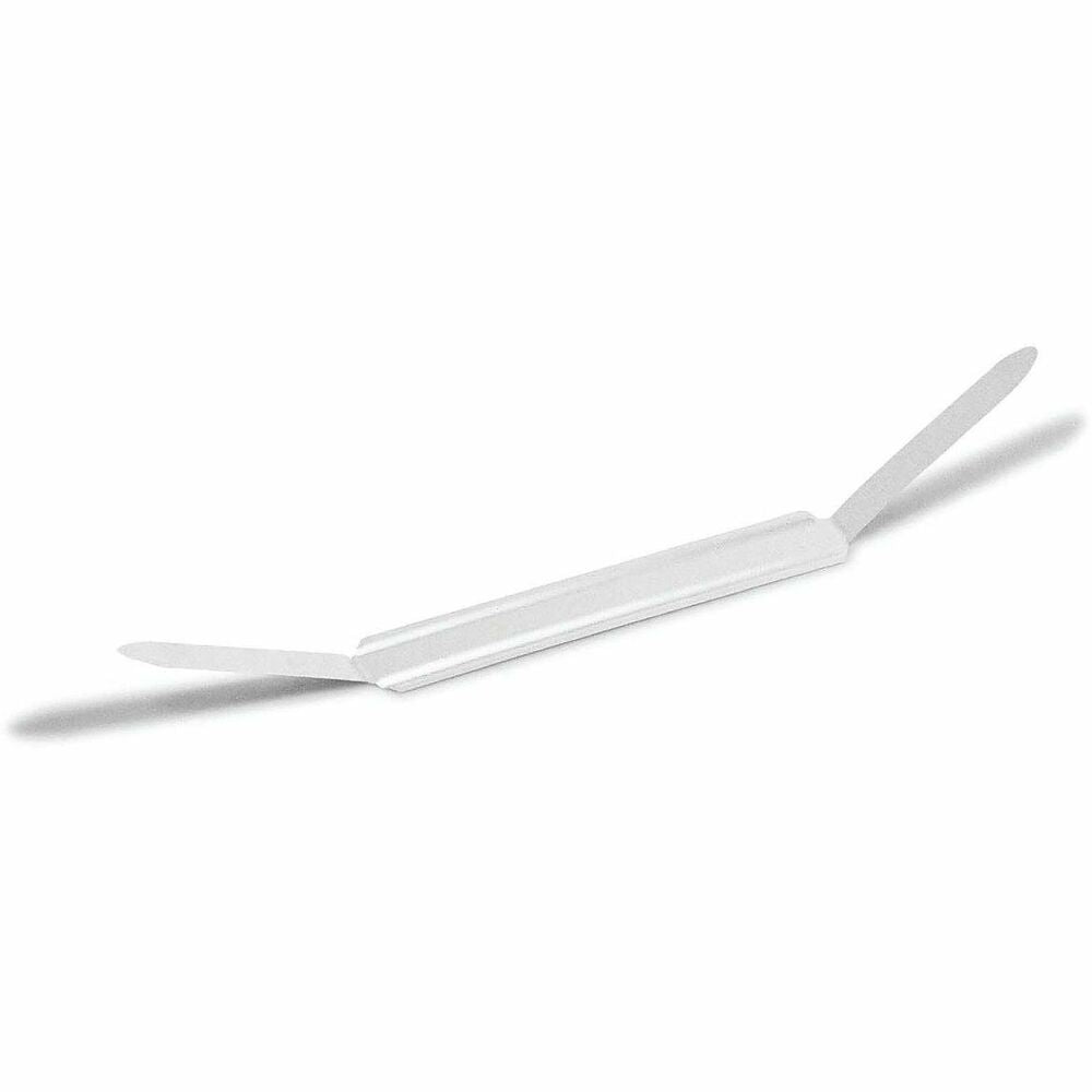 ACCO File Fastener Base - Standard - 1" Size Capacity - Heavy Duty, Coined Edge - Metal - 100 / Box