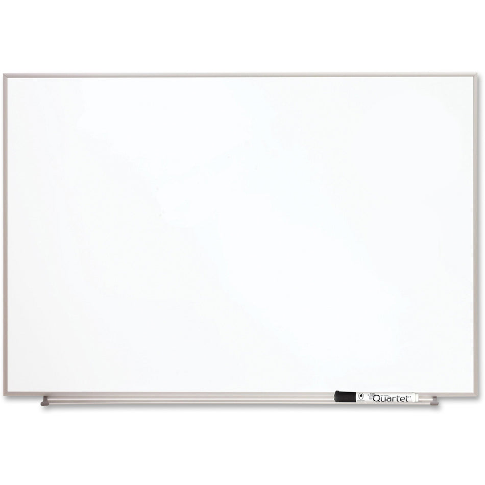 Quartet Matrix Whiteboard - 23" Board Height x 34" Board Width - White Surface - Magnetic, Durable - Silver Aluminum Frame - 1 Each