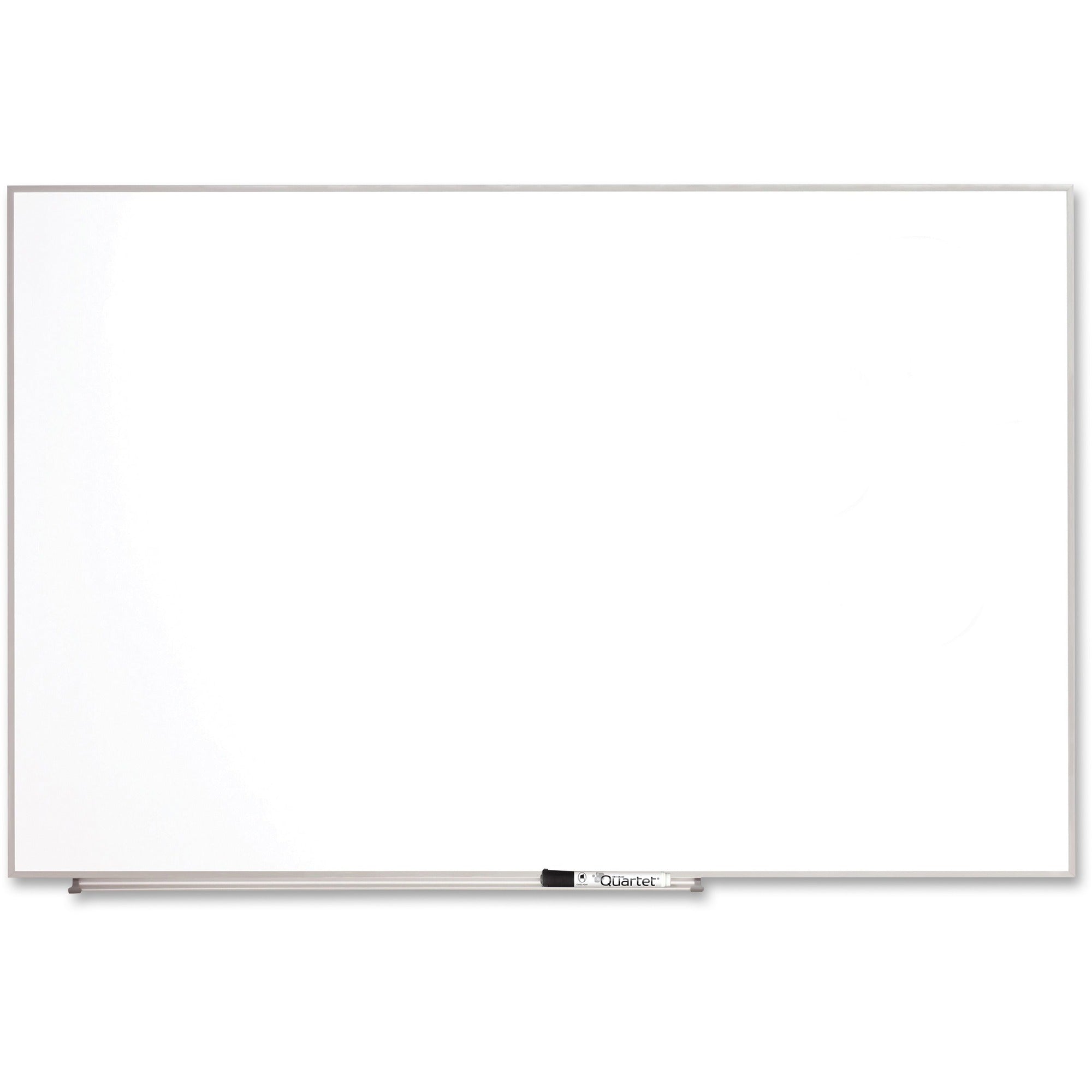 Quartet Matrix Whiteboard - 31" Board Height x 48" Board Width - White Surface - Magnetic, Durable - Silver Aluminum Frame - 1 Each