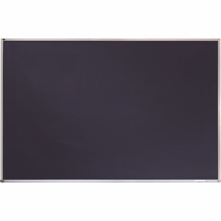 Quartet DuraMax Porcelain Magnetic Chalkboard - 72" (6 ft) Width x 48" (4 ft) Height - Black Porcelain Surface - Silver Aluminum Frame - Horizontal - Magnetic - 1 Each