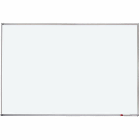 Quartet Porcelain Magenetic Whiteboard - 72" (6 ft) Width x 48" (4 ft) Height - White Porcelain Surface - Silver Aluminum Frame - Horizontal - Magnetic - 1 Each