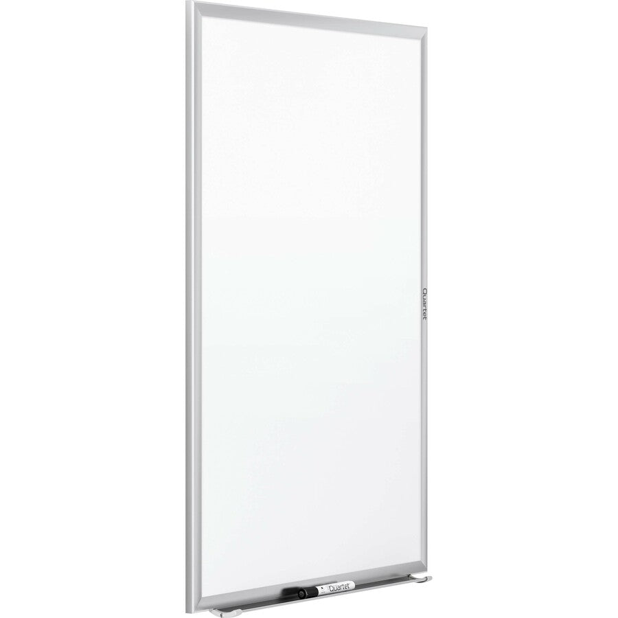 Quartet Classic Whiteboard - 720" (60 ft) Width x 432" (36 ft) Height - White Melamine Surface - Silver Aluminum Frame - Horizontal/Vertical - Durable, Smooth Surface, Flexible - 1 Each
