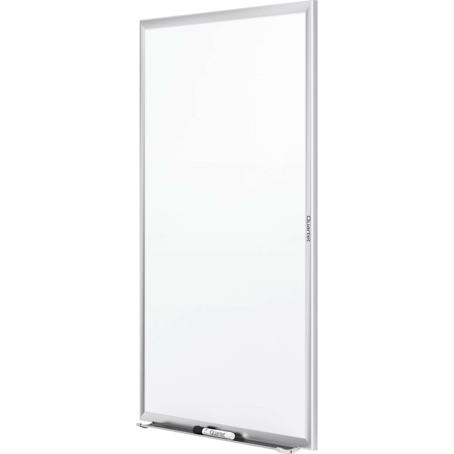 Quartet Classic Whiteboard - 720" (60 ft) Width x 432" (36 ft) Height - White Melamine Surface - Silver Aluminum Frame - Horizontal/Vertical - Durable, Smooth Surface, Flexible - 1 Each