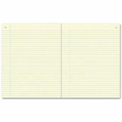 Rediform Chemistry Notebook - 60 Sheets - Green Paper - Blue Cover - Notebooks