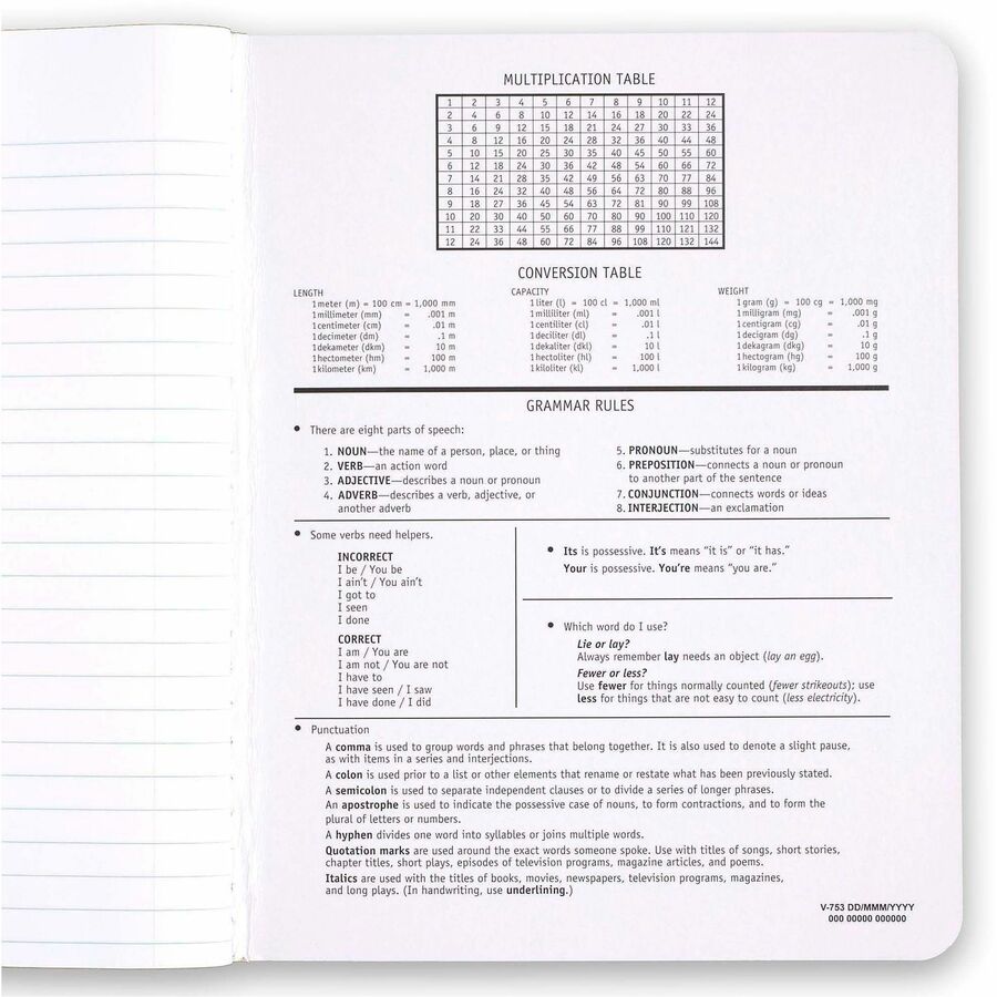 Mead Wide Ruled Composition Notebook - Alternate-Image4
