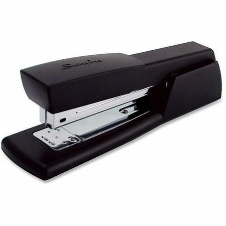Swingline Light-Duty Desk Stapler - Staples Upto 20 Sheet of 20lb Paper - Holds Upto 210 Staple - Full Strip - Staple Size: 0.25" - Black - Plastic, Metal - 1 Each