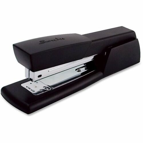 Swingline Light-Duty Desk Stapler - Staples Upto 20 Sheet of 20lb Paper - Holds Upto 210 Staple - Full Strip - Staple Size: 0.25" - Black - Plastic, Metal - 1 Each