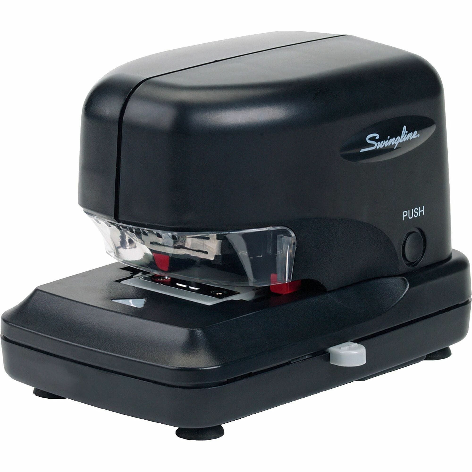 Swingline Cartridge Electric Stapler - Staples Upto 30 Sheet of 20lb Paper - Holds Upto 5000 Staple - Black - 1 Each