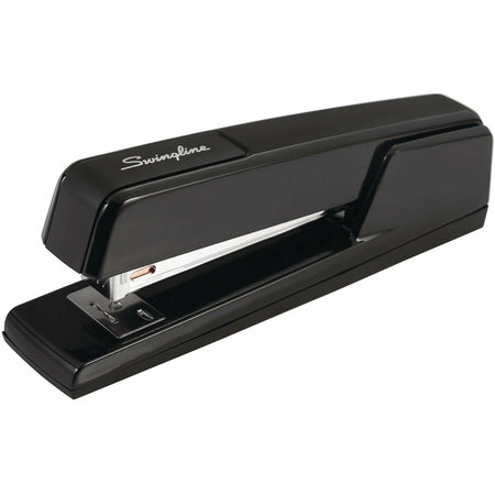Swingline 747 Classic Stapler - Staples Upto 20 Sheet of 20lb Paper - Holds Upto 210 Staple - Full Strip - Staple Size: 0.25" - Black - Metal, Die-cast - 1 Each