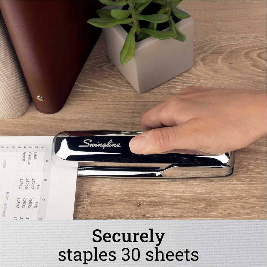 Swingline 747 Polished Chrome Stapler - Alternate-Image6