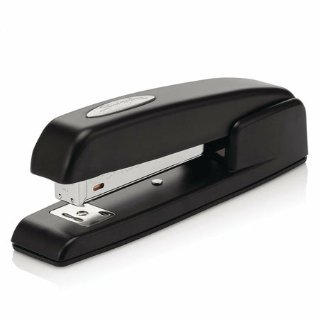 Swingline 747 Business Stapler - Staples Upto 25 Sheet of 20lb Paper - Holds Upto 210 Staple - Full Strip - Staple Size: 0.25" - 3.62" Throat Depth - Black - Metal, Die-cast - 1 Each