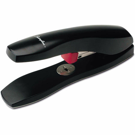 Swingline High-Capacity Reduced Effort Desk Stapler - Staples Upto 60 Sheet of 20lb Paper - Holds Upto 210 Staple - Full Strip - Black - Metal - 1 Each