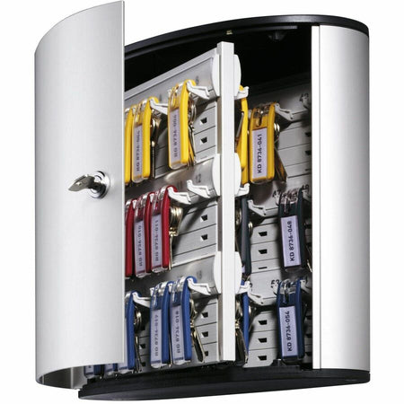 DURABLE 54 Key Brushed Aluminum Cabinet - Alternate-Image1