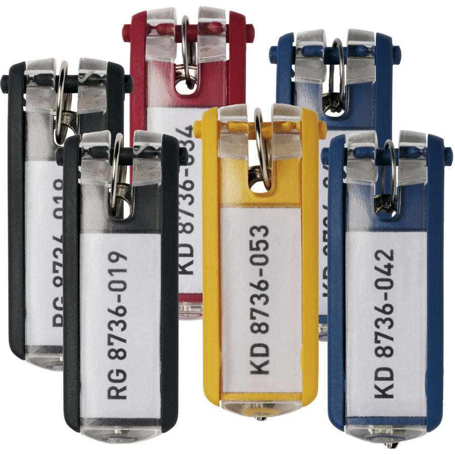 DURABLE 24-Capacity Key Board - 1.3" Width x 14.3" Depth x 8.4" Height - Gray