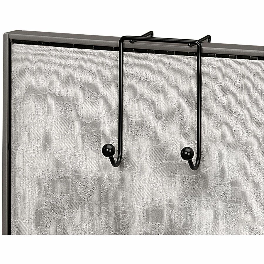 Fellowes Wire Partition Additions Double Coat Hook - Alternate-Image1