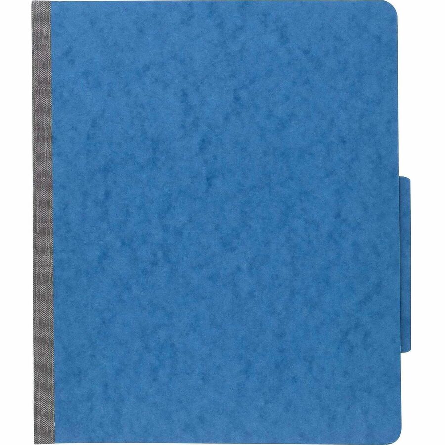 ACCO Letter Classification Folder - 3" Folder Capacity - 8 1/2" x 11" - 6 Fastener(s) - 1" Fastener Capacity - 2 Divider(s) - 6 pt. - Pressboard, Tyvek - Sky Blue - 10 / Box