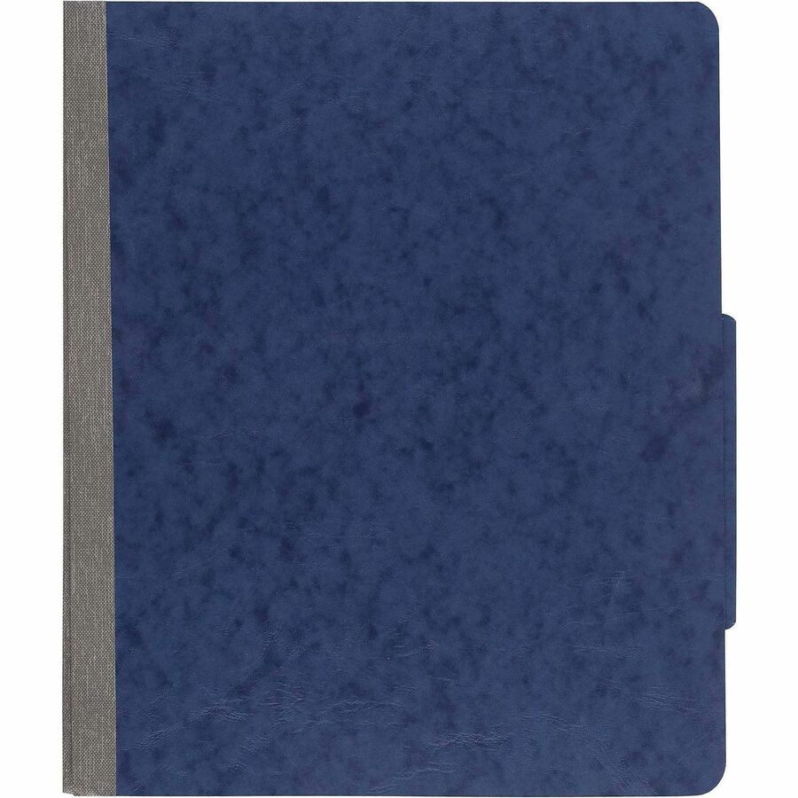 ACCO ColorLife Letter Classification Folder - 3" Folder Capacity - 8 1/2" x 11" - 6 Fastener(s) - 2 Divider(s) - Presstex, Tyvek, Acrylic - Dark Blue - 10 / Box
