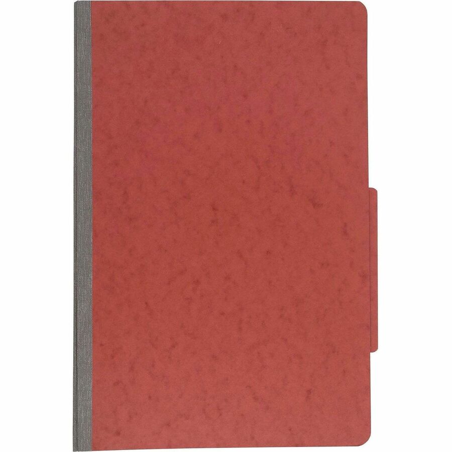 ACCO Legal Classification Folder - 3" Folder Capacity - 8 1/2" x 14" - 6 Fastener(s) - 1" for Folder - 2 Divider(s) - 6 pt. - Pressboard, Tyvek - Earth Red - 10 / Box