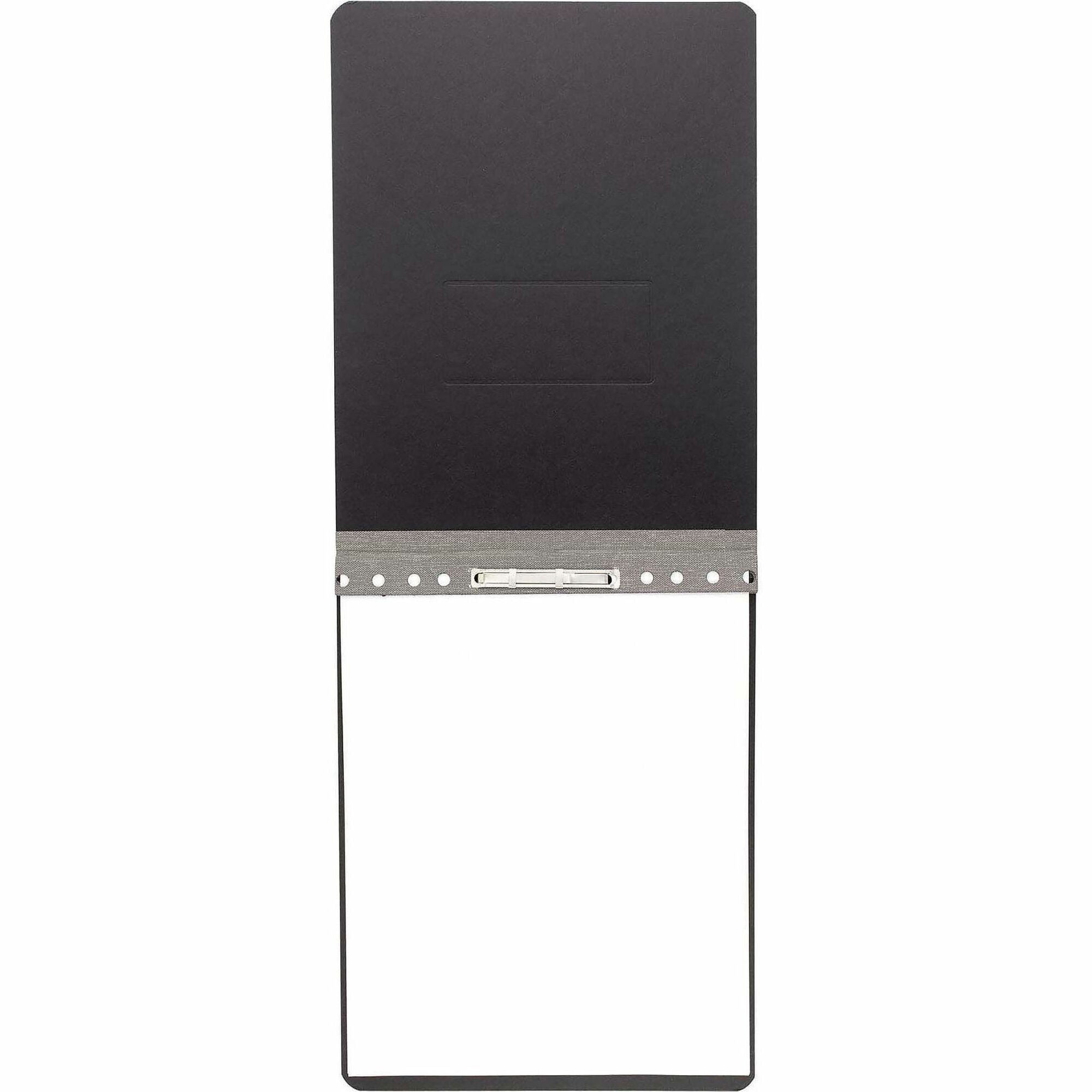 ACCO Presstex Letter Recycled Report Cover - 2" Folder Capacity - 8 1/2" x 11" - Folder - 20 pt. - Presstex, Tyvek - Black - 30% Recycled - 1 Each