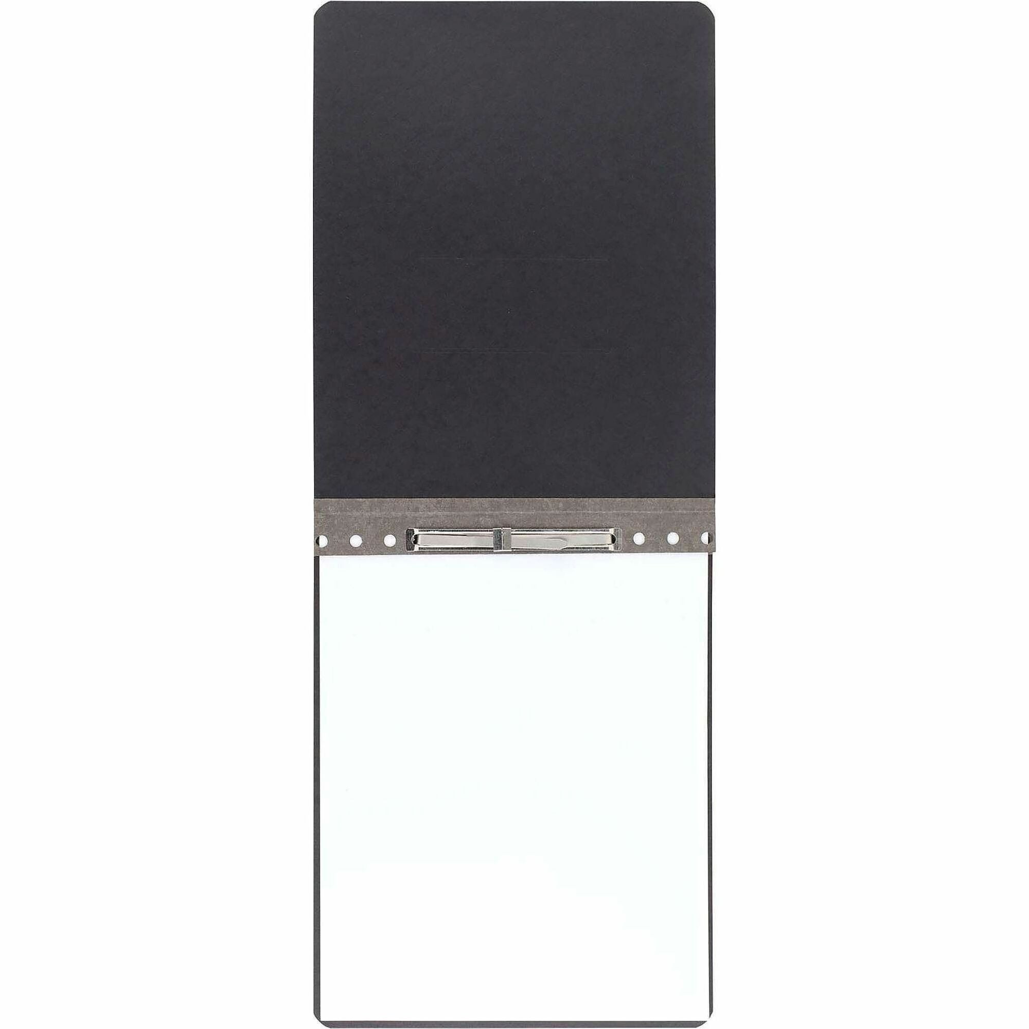 ACCO Presstex Letter Recycled Report Cover - 3" Folder Capacity - 8 1/2" x 11" - Folder - 20 pt. - Presstex, Tyvek - Black - 60% Recycled - 1 Each