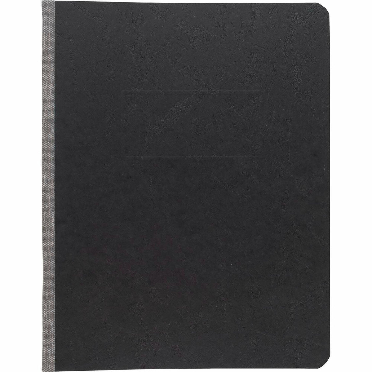 ACCO Presstex Letter Recycled Report Cover - 3" Folder Capacity - 8 1/2" x 11" - 20 pt. - Black - 30% Recycled - 1 Each