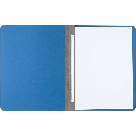 ACCO Presstex Letter Recycled Report Cover - 3" Folder Capacity - 8 1/2" x 11" - 20 pt. - Light Blue - 30% Recycled - 1 Each