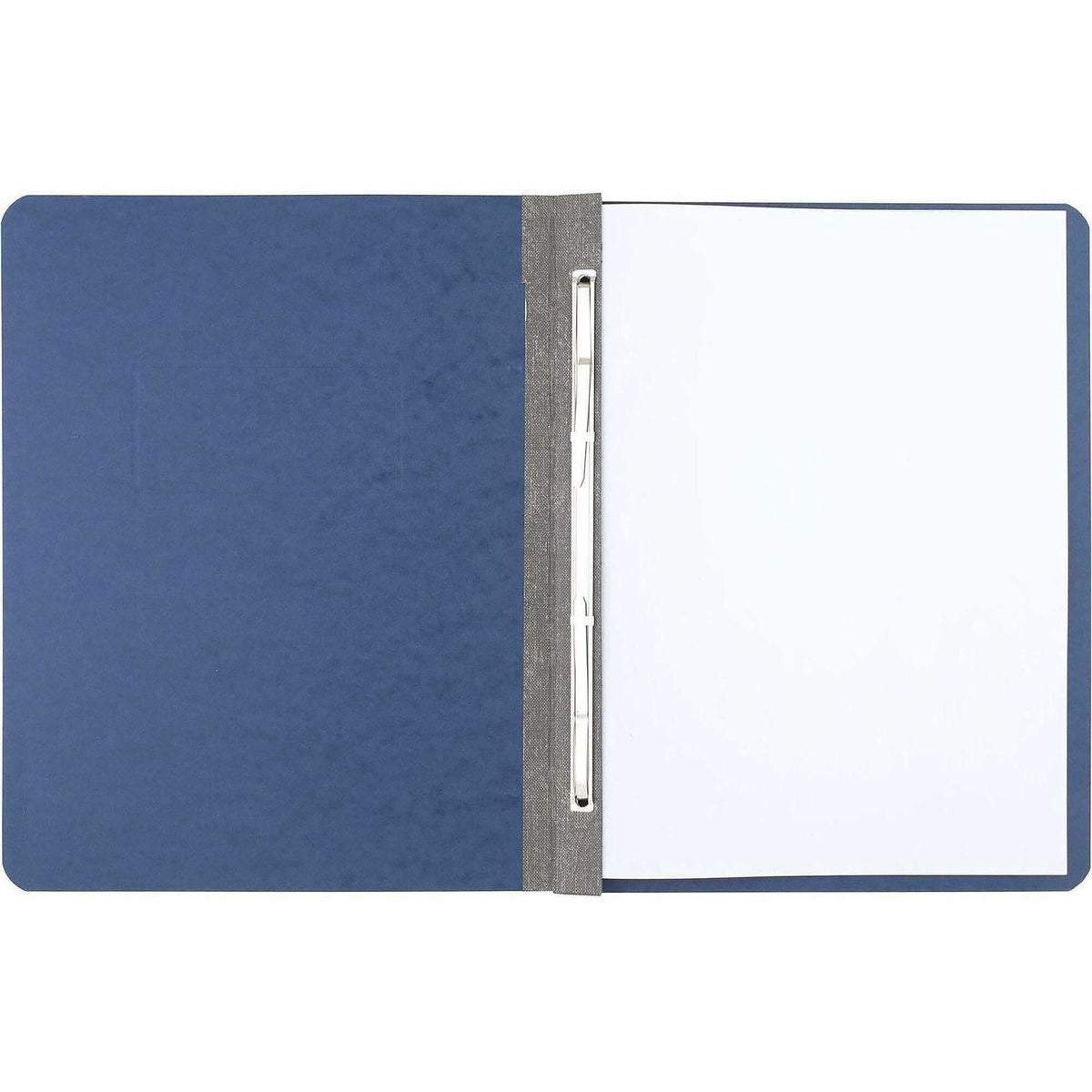 ACCO Letter Recycled Report Cover - 3" Folder Capacity - 8 1/2" x 11" - 20 pt. - Dark Blue - 30% Recycled - 1 Each