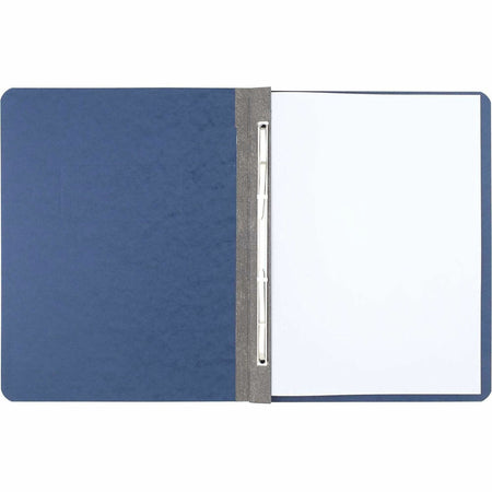 ACCO Letter Recycled Report Cover - 3" Folder Capacity - 8 1/2" x 11" - 20 pt. - Dark Blue - 30% Recycled - 1 Each