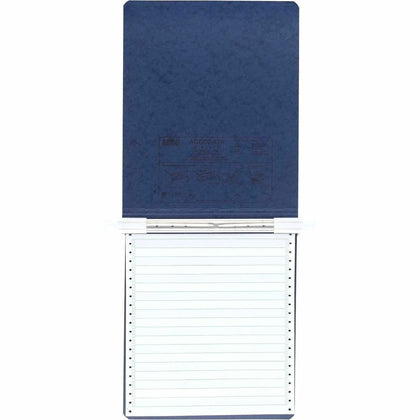 ACCO PRESSTEX Unburst Sheet Covers: 6’’ Binder Dark Blue Recycled - Hanging System Water Resistant - Data/Hanging