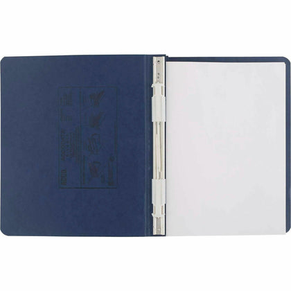 ACCO PRESSTEX Unburst Sheet Covers: 6’’ Binder Letter Size Dark Blue - Recycled - Hanging System Water Resistant