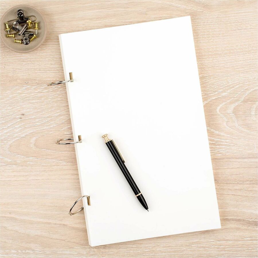 ACCO Loose-Leaf Rings - 2" Maximum Capacity - 375 x Sheet Capacity - Silver - Nickel - 50 / Box