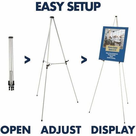 Quartet Lightweight Telescoping Display Easel - Alternate-Image1