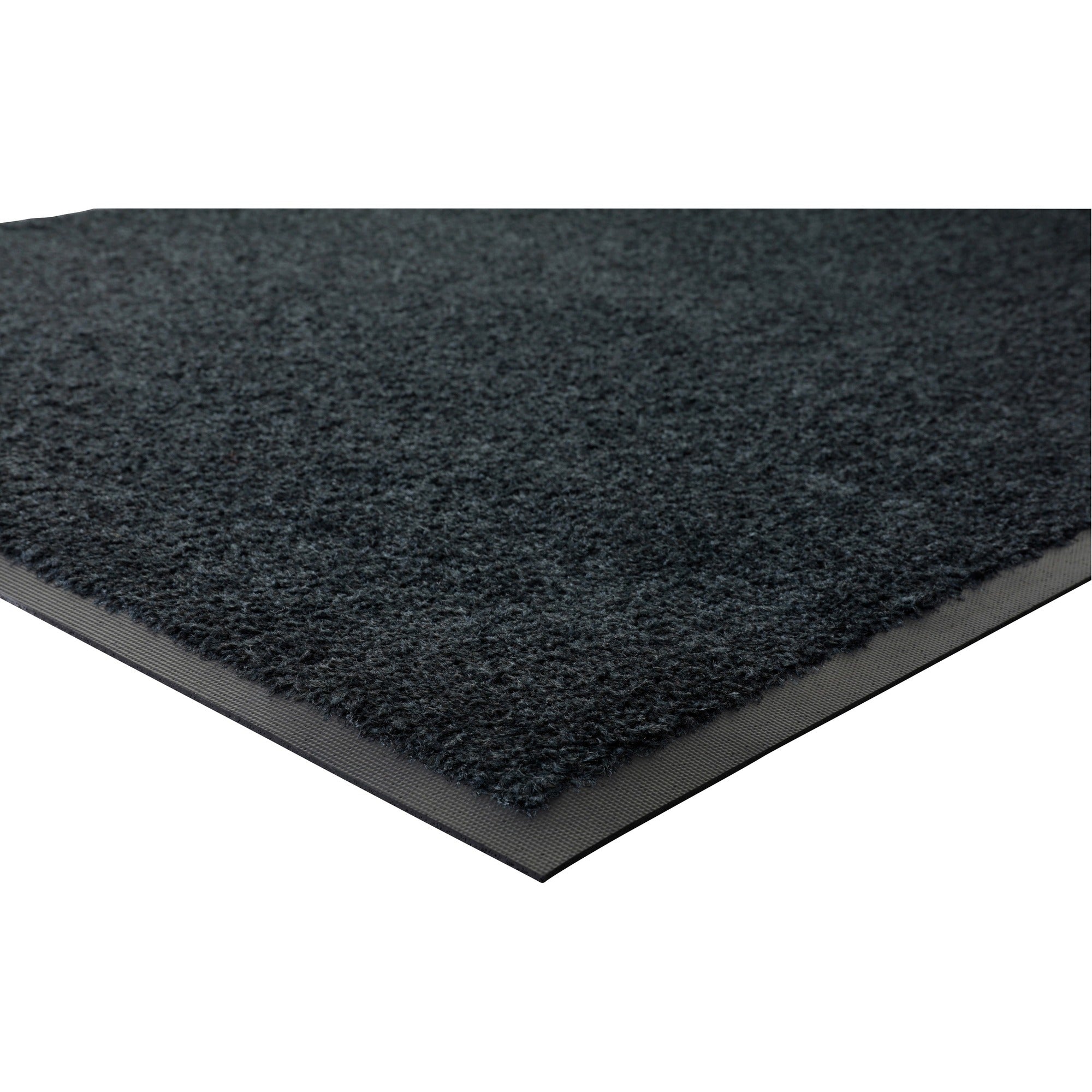 Genuine Joe Platinum Series Indoor Wiper Mats - Indoor - 56" Length x 33.50" Width - Rubber, Nylon - Black - 1 Each