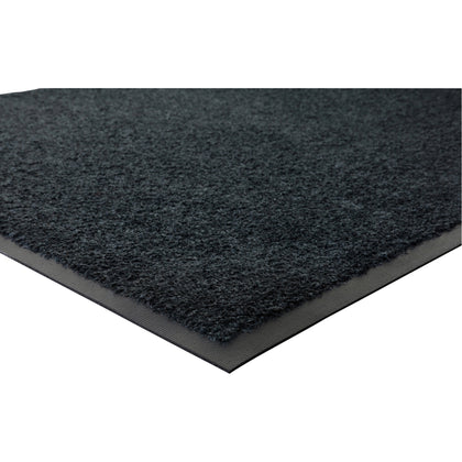 Genuine Joe Platinum Series Indoor Wiper Mats - Indoor - 56" Length x 33.50" Width - Rubber, Nylon - Black - 1 Each